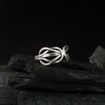 Eternal Knot Silver Ring