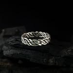 Four Braids - Silver Ring