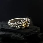 Citrine & Silver Ring