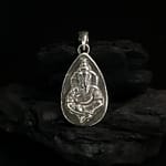 Ganesha - Silver Amulet Pendant