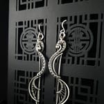 Sigma - Silver Earrings