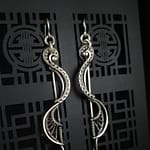 Sigma - Silver Earrings