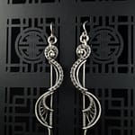 Sigma - Silver Earrings
