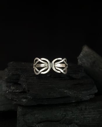 Eternal Knot Silver Ring