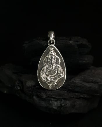 Ganesha - Silver Amulet Pendant