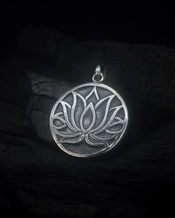 Lotus - Silver Pendant