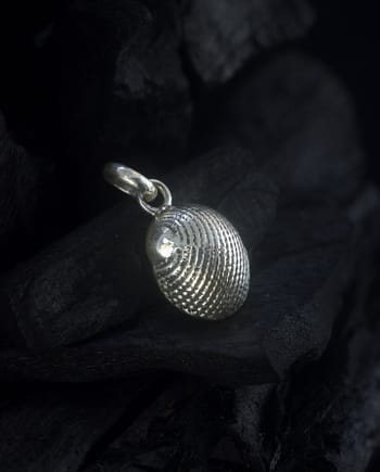 Natticidae - Seashell Silver Pendant
