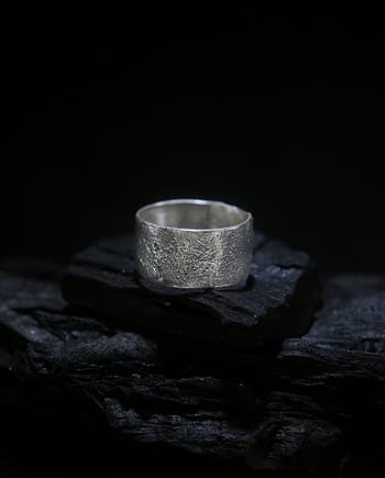 Reticulated Silver Ring