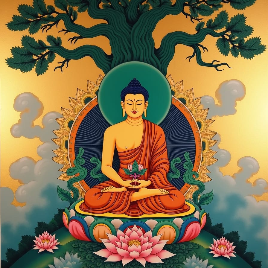 The Tree of life - Buddhist