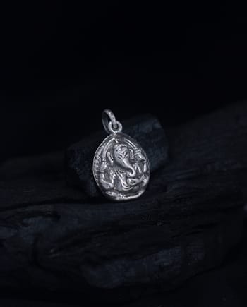 Little Ganesha - Silver Pendant