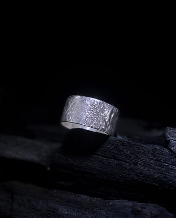 Reticulated Silver Ring