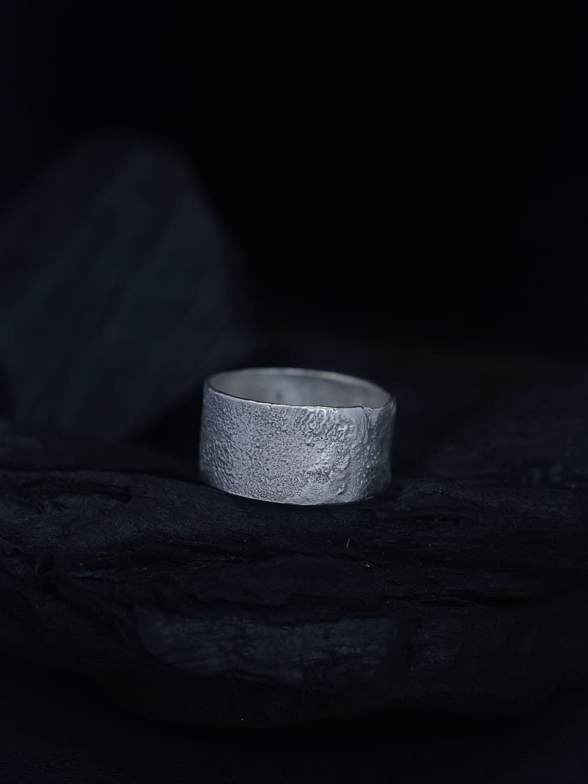 Reticulated Silver Ring