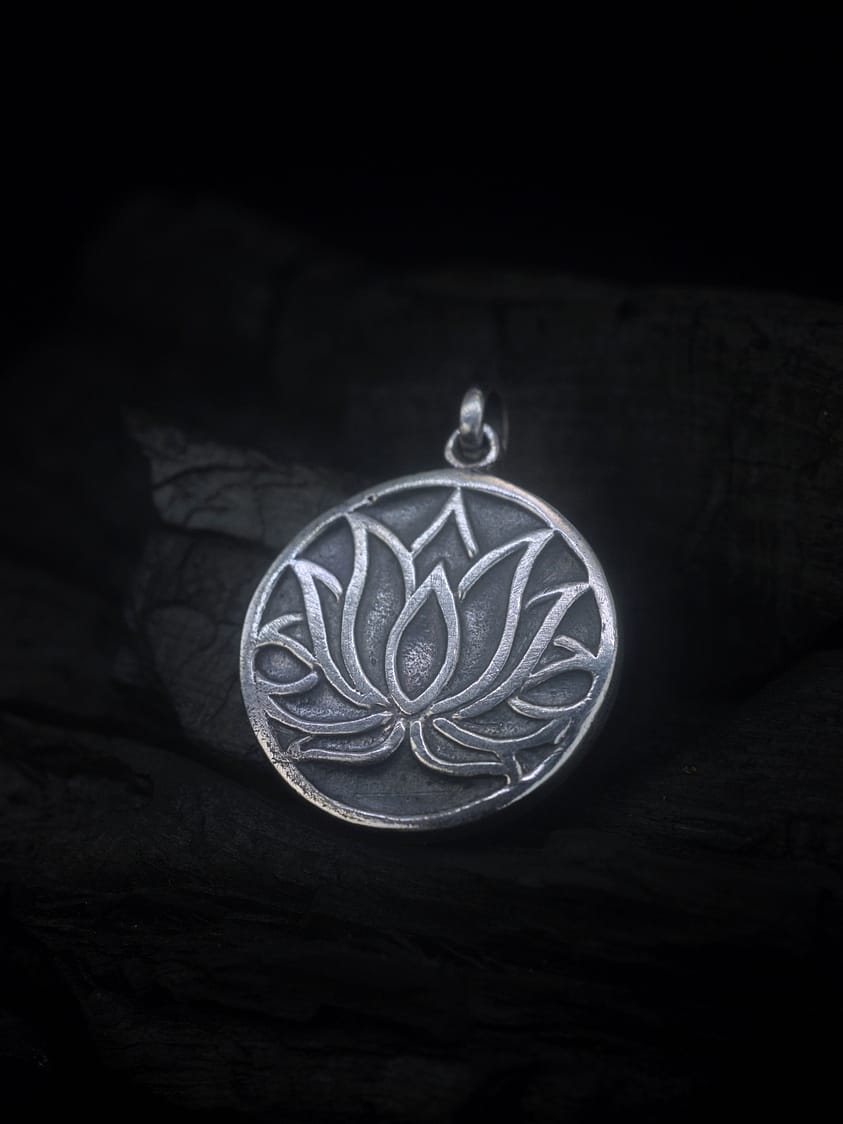 Lotus - Silver Pendant