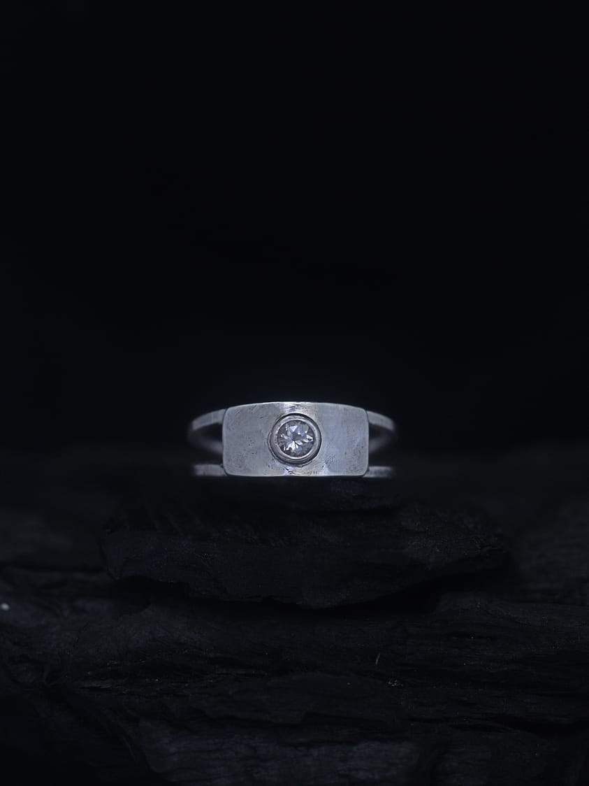 Skadi - Tourmaline Silver Ring