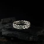 Four Braids - Silver Ring