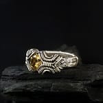 Citrine & Silver Ring