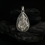 Ganesha - Silver Amulet Pendant