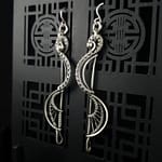 Sigma - Silver Earrings